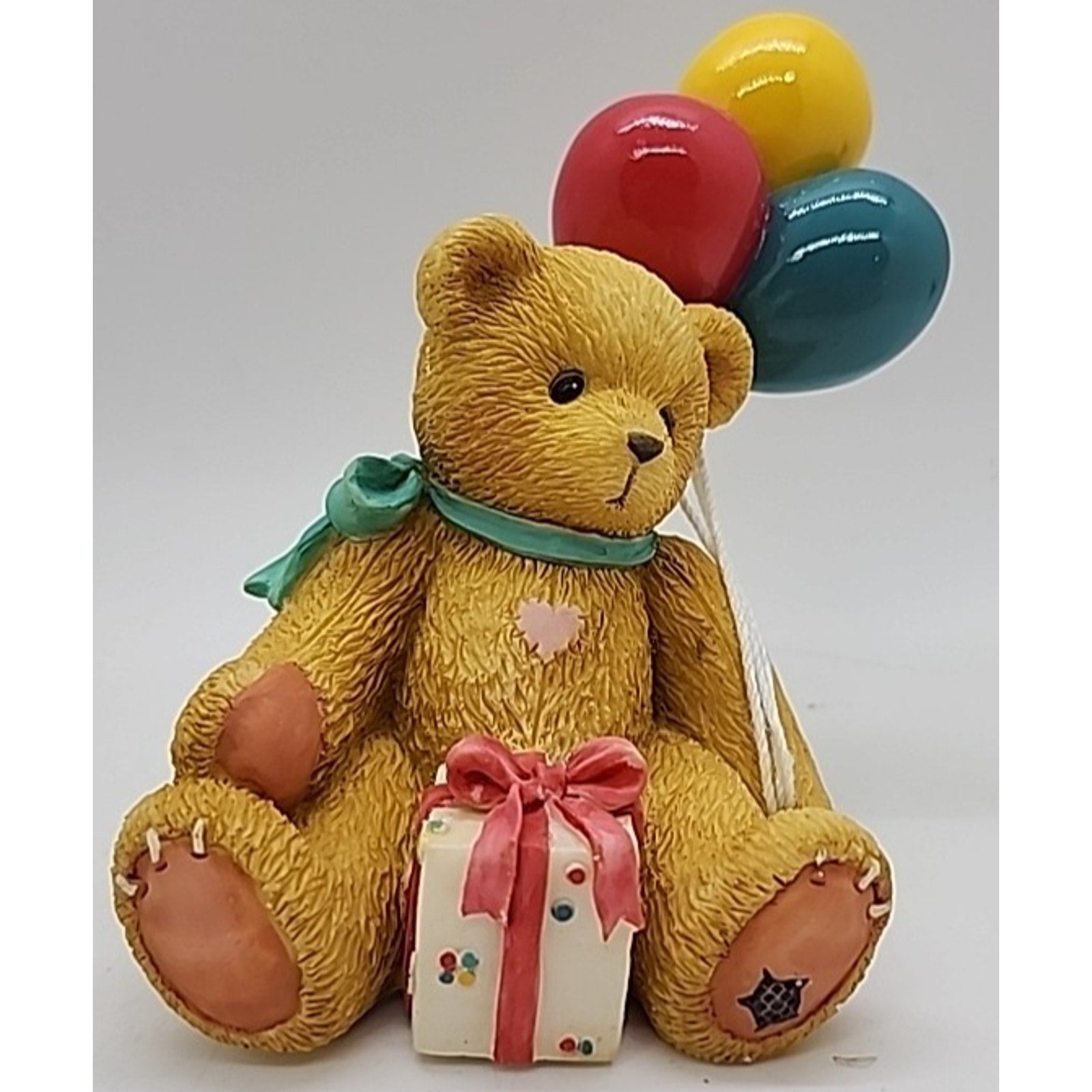 1996 Enesco Cherished Teddies “Nina” #215864 Beary Happy Wishes w/Box