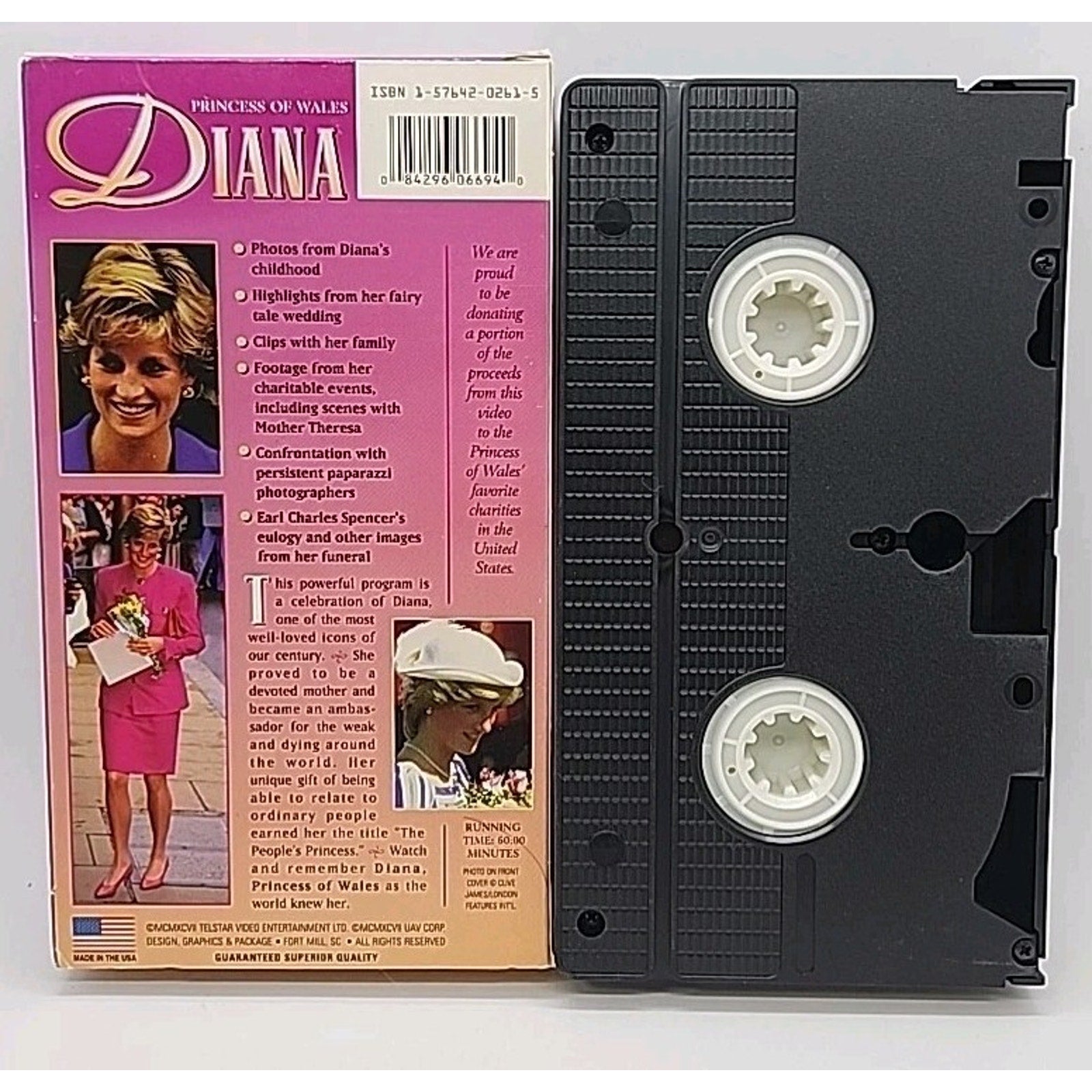 Diana, Princess of Wales/1961-1997/The Peoples Princess (VHS)