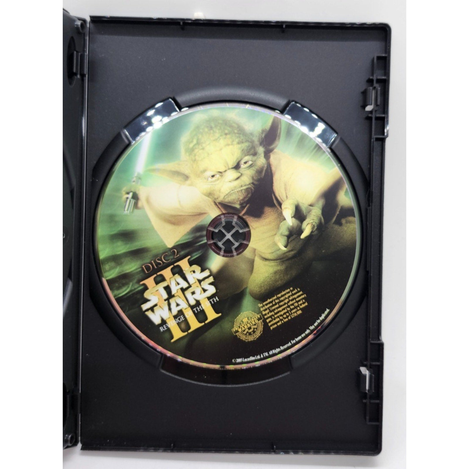 Star Wars Episode III: Revenge of the Sith (DVD, 2005, 2-Disc Set, Full Screen)