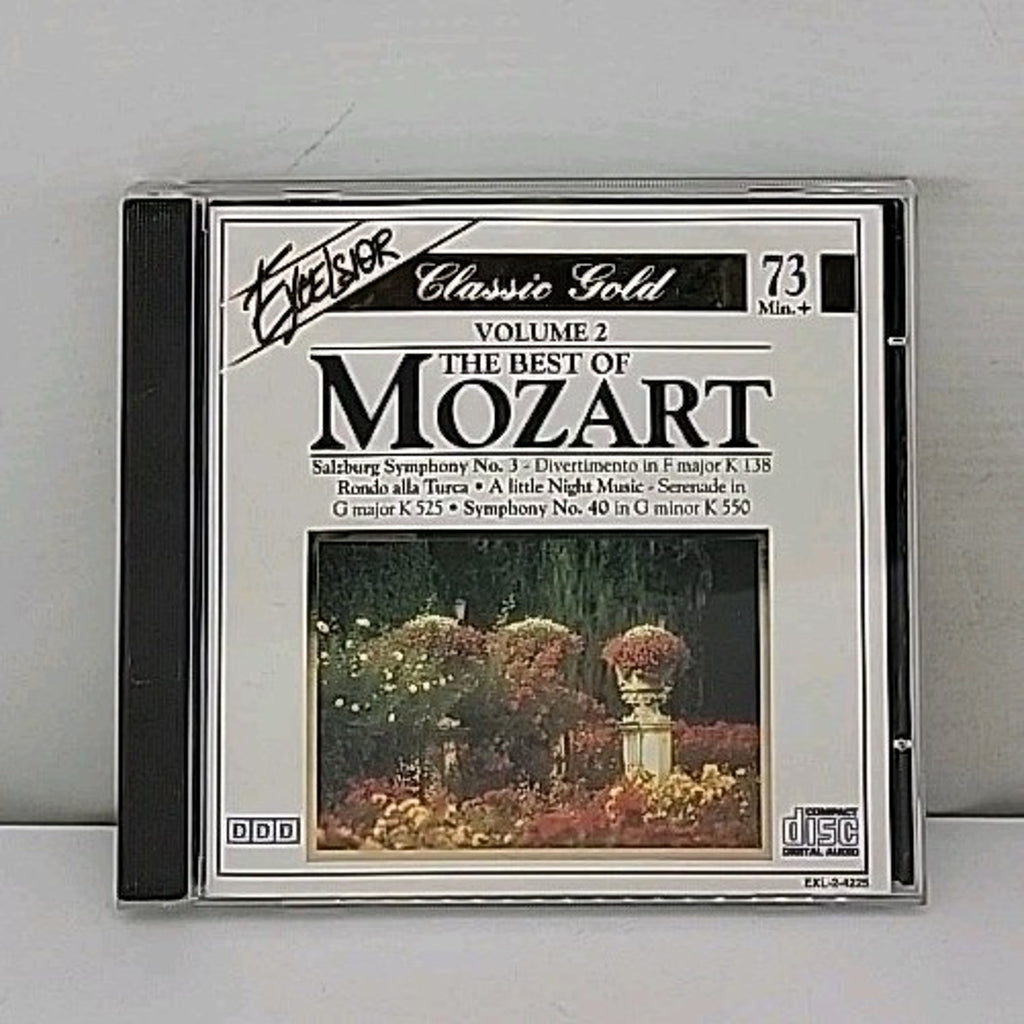 The Best Of Mozart CD Audio Music Volume Two Salzburg Symphony Etc 73 Minute