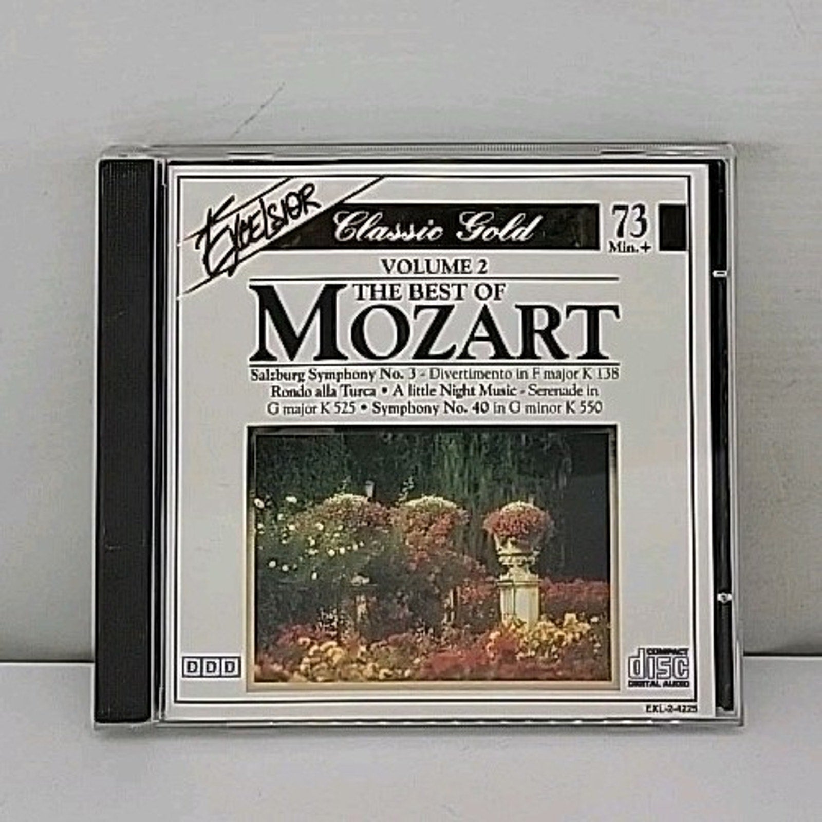 The Best Of Mozart CD Audio Music Volume Two Salzburg Symphony Etc 73 Minute