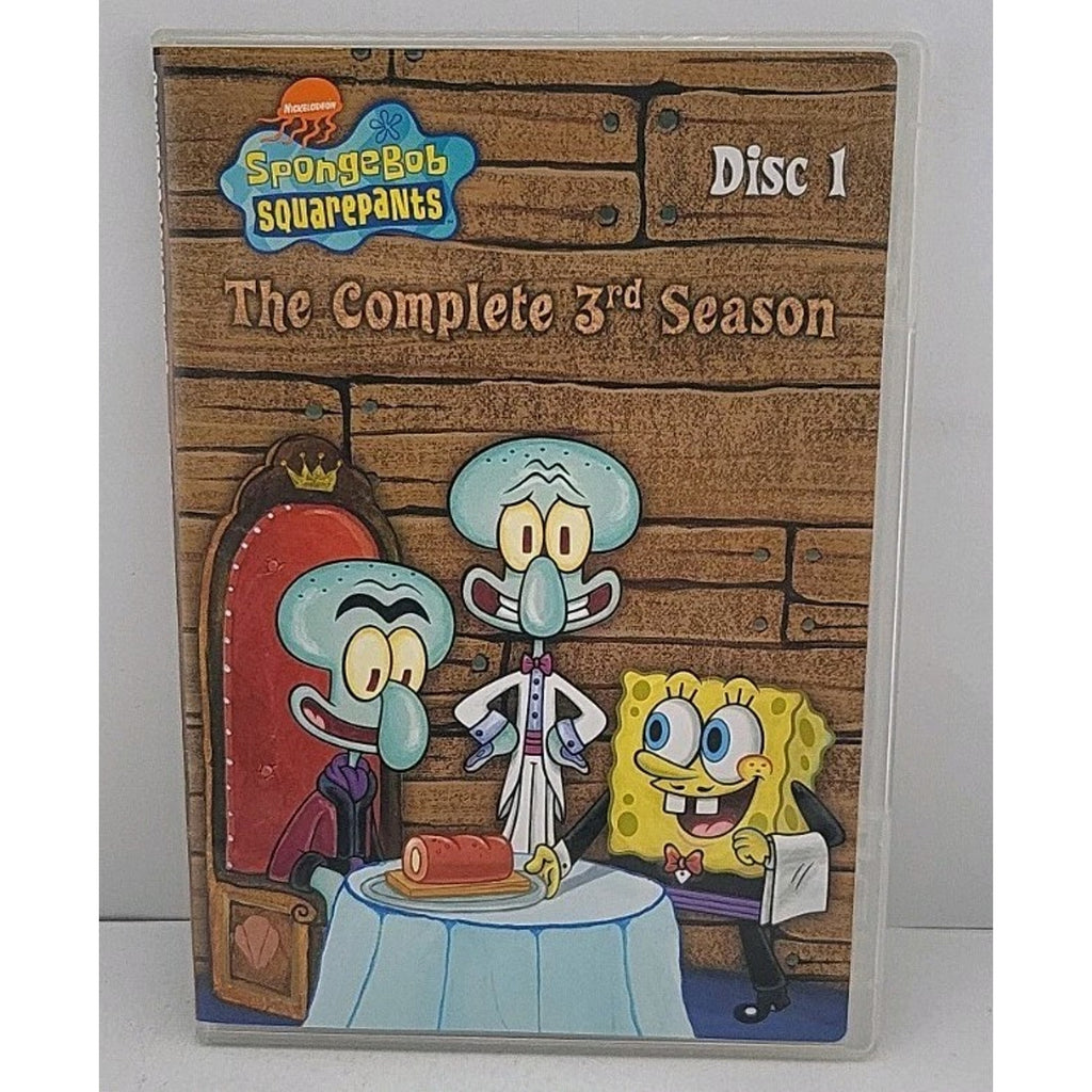 Spongebob Squarepants The Complete 3rd Season Disc 1 Only