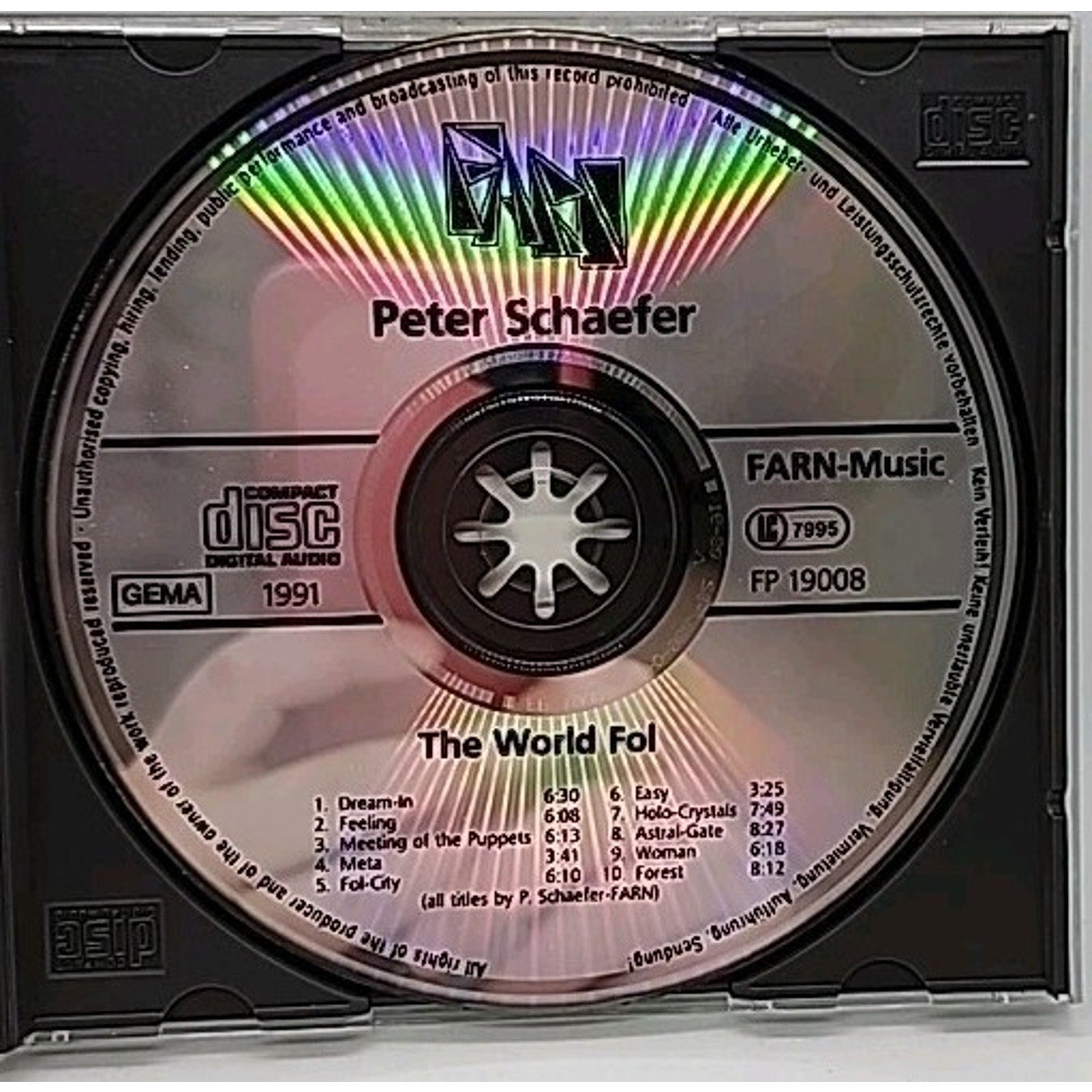 Peter Schaefer The World Fol The FARN-Project (CD)