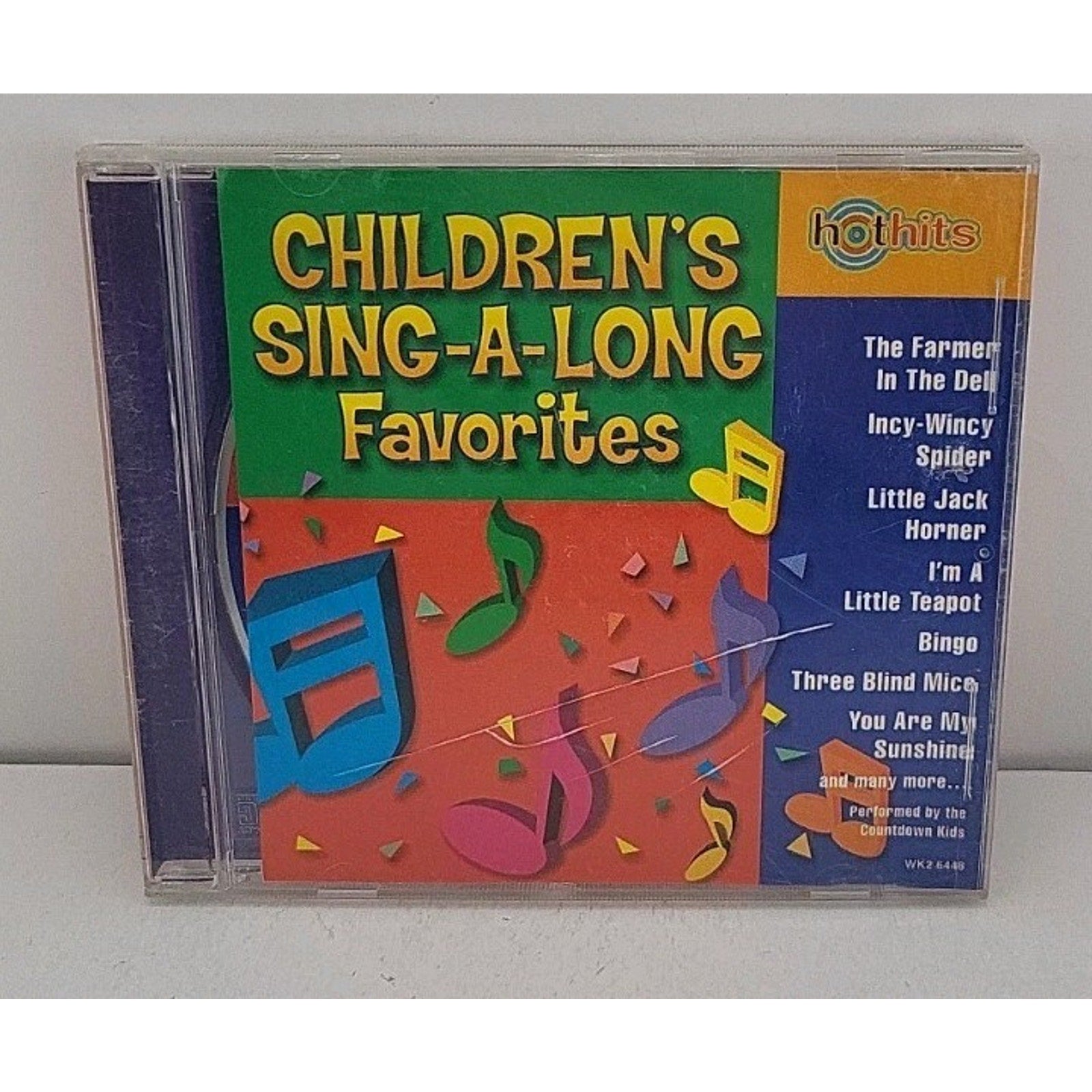 Children's Sing-Along Favorites, by The Countdown Kids (CD, 1999, Madacy)
