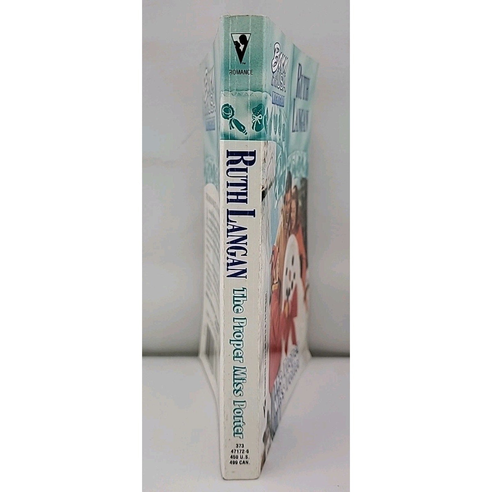 The Proper Miss Porter Born in The USA Michigan Ruth Langan Silhouette Paperback