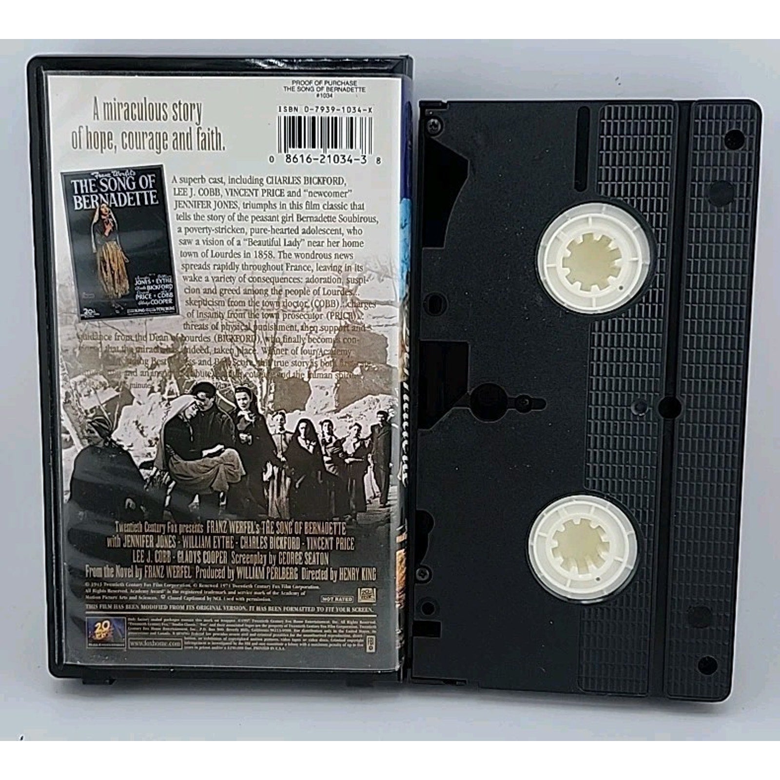 The Song of Bernadette (VHS, 1998)