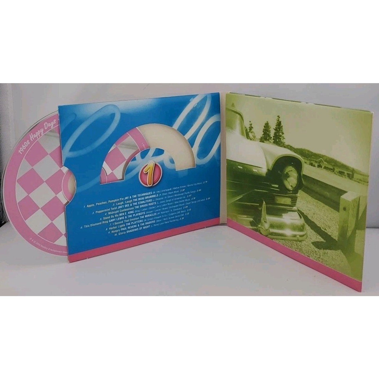 1960's Happy Days [2004] by Various Artists (CD, Apr-2004, 3 Discs, Madacy...