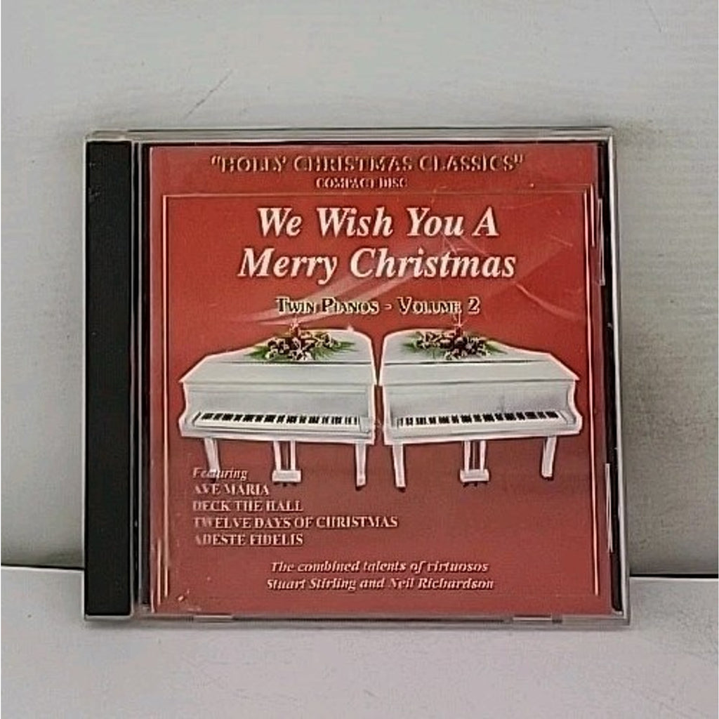 We Wish You A Merry Christmas, Twin Pianos - Vol 2 by Stirling, Richardson (CD)