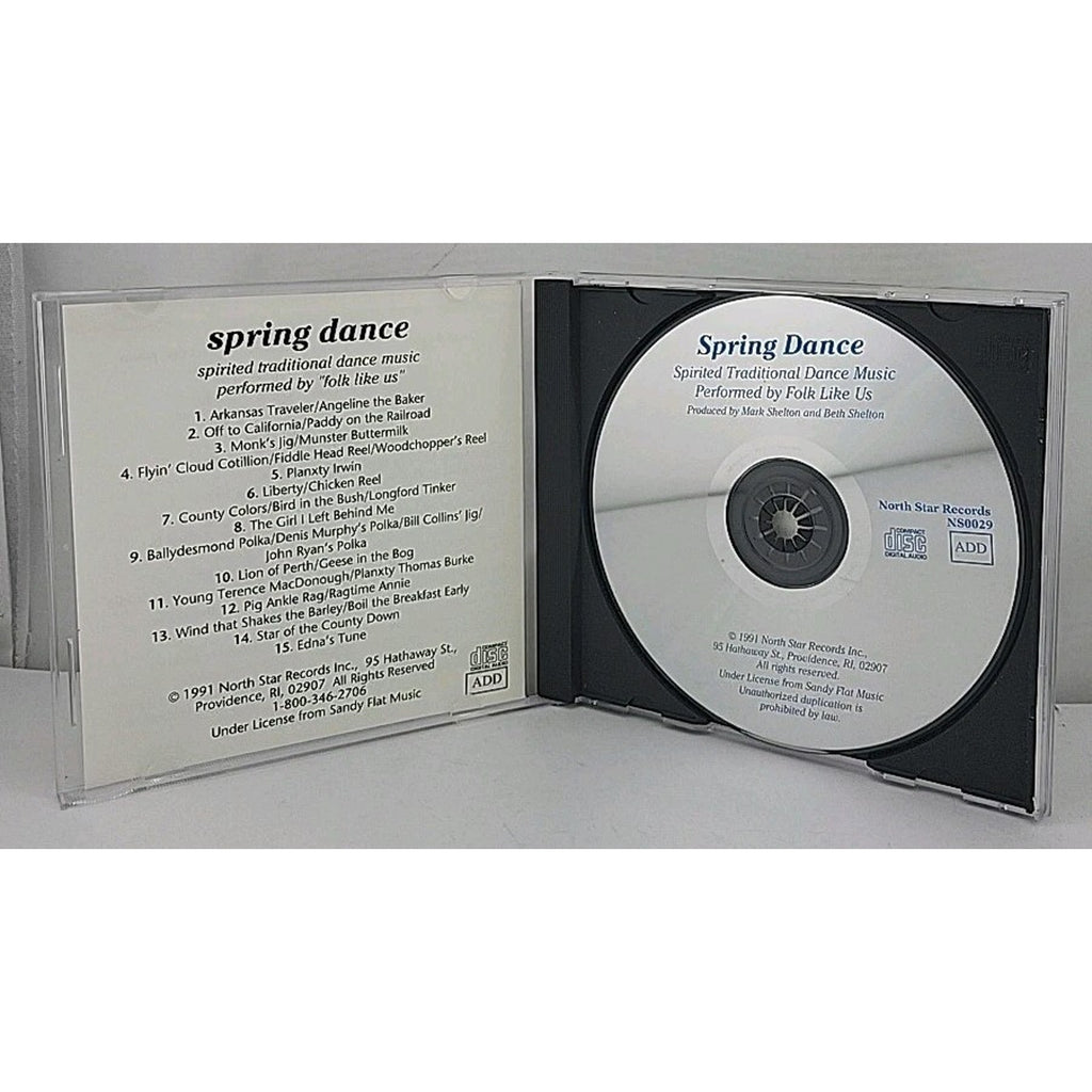 Spring Dance by Folk Like Us (CD, Jul-2004, North Star Music)