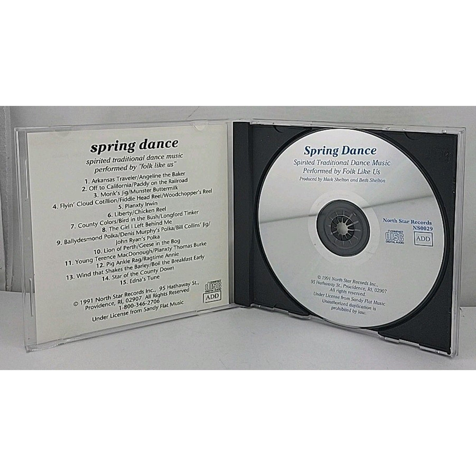 Spring Dance by Folk Like Us (CD, Jul-2004, North Star Music)