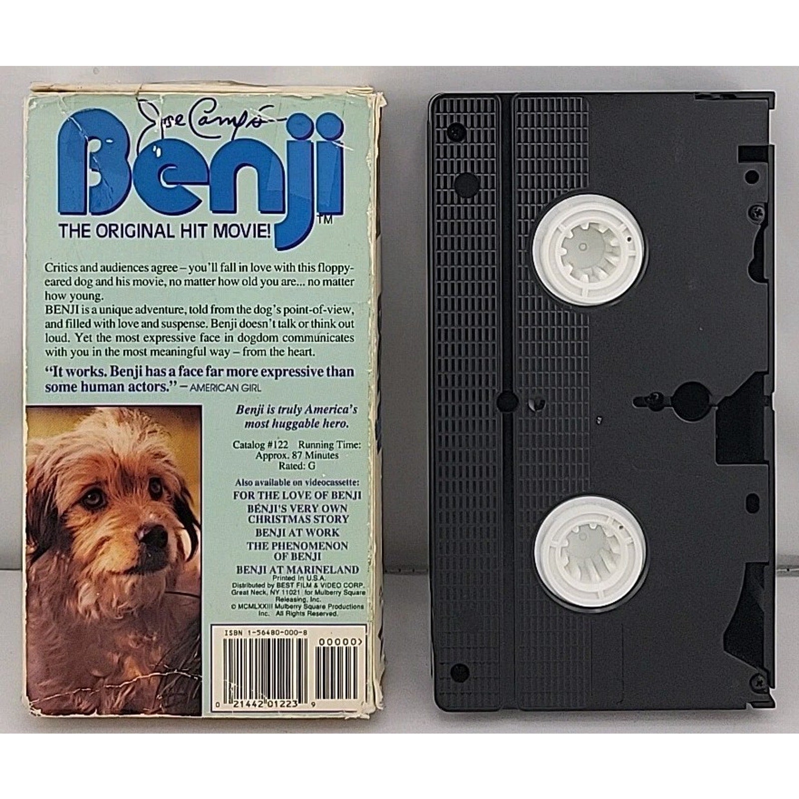 Benji The Movie (VHS, 1988)