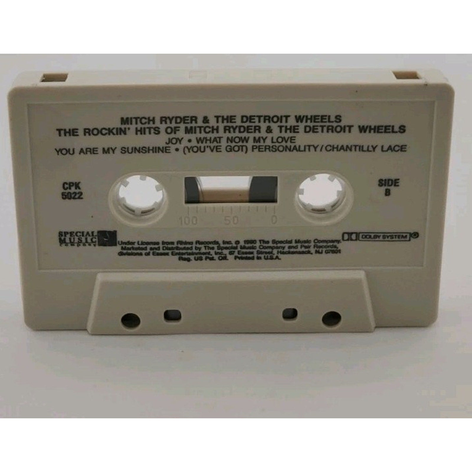 The Rockin' Hits Of Mitch Ryder And The Detroit Wheels Cassette