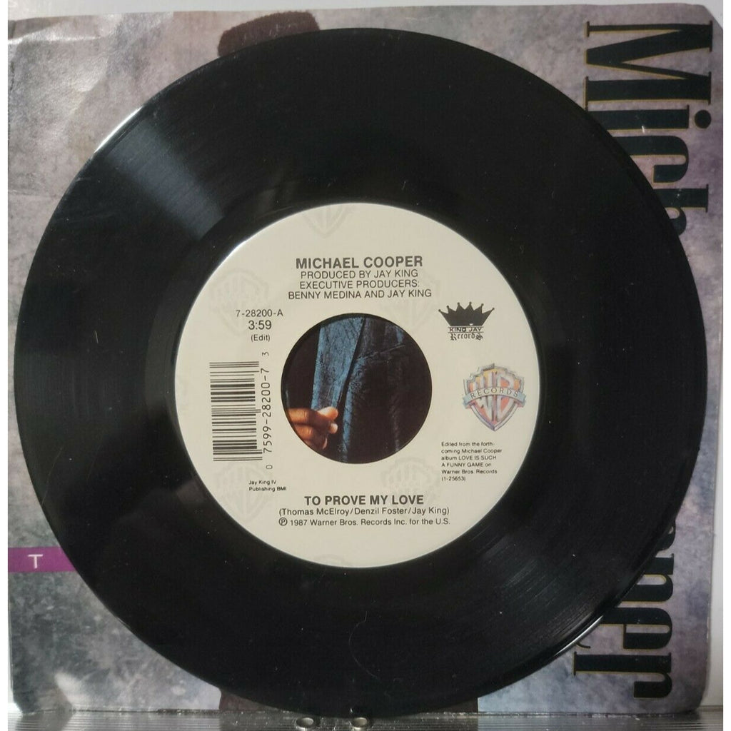 Michael Cooper - To Prove My Love (Vinyl)