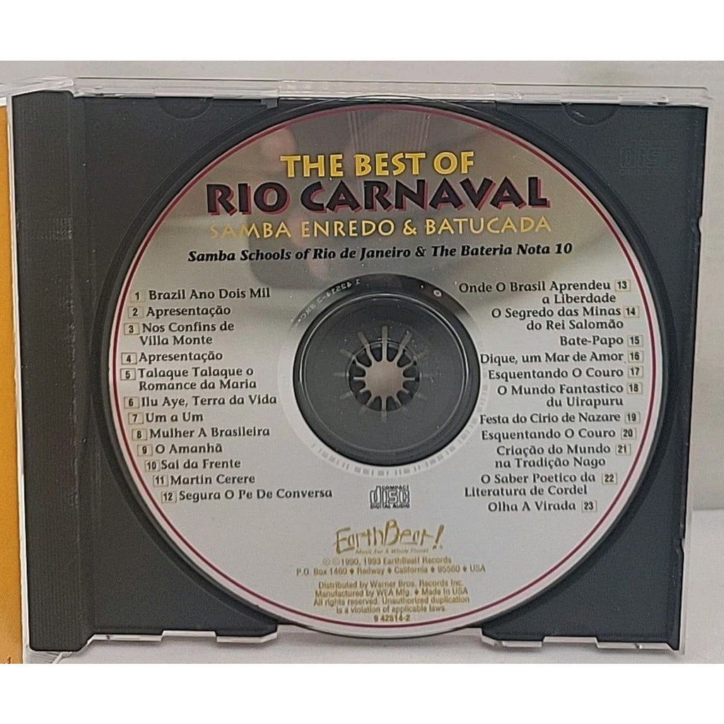 Samba Enredo & Batucada by Various (CD, 1993)