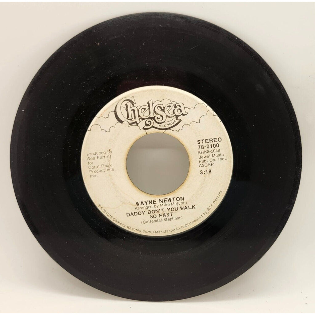 Echo Valley / Daddy Don't You Walk So Fast By Wayne Newton (Record) - 78-0100