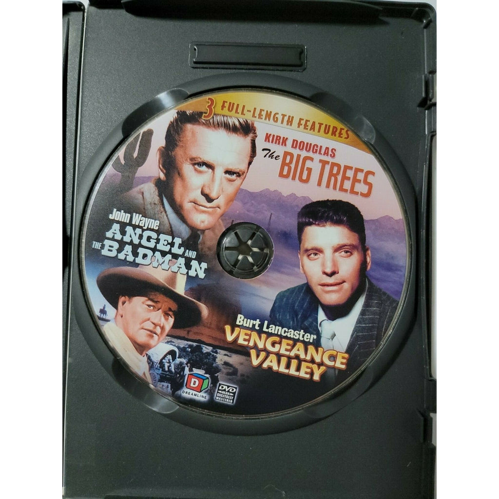The Big Trees / Vengeance Valley / Angel and The Badman (DVD)