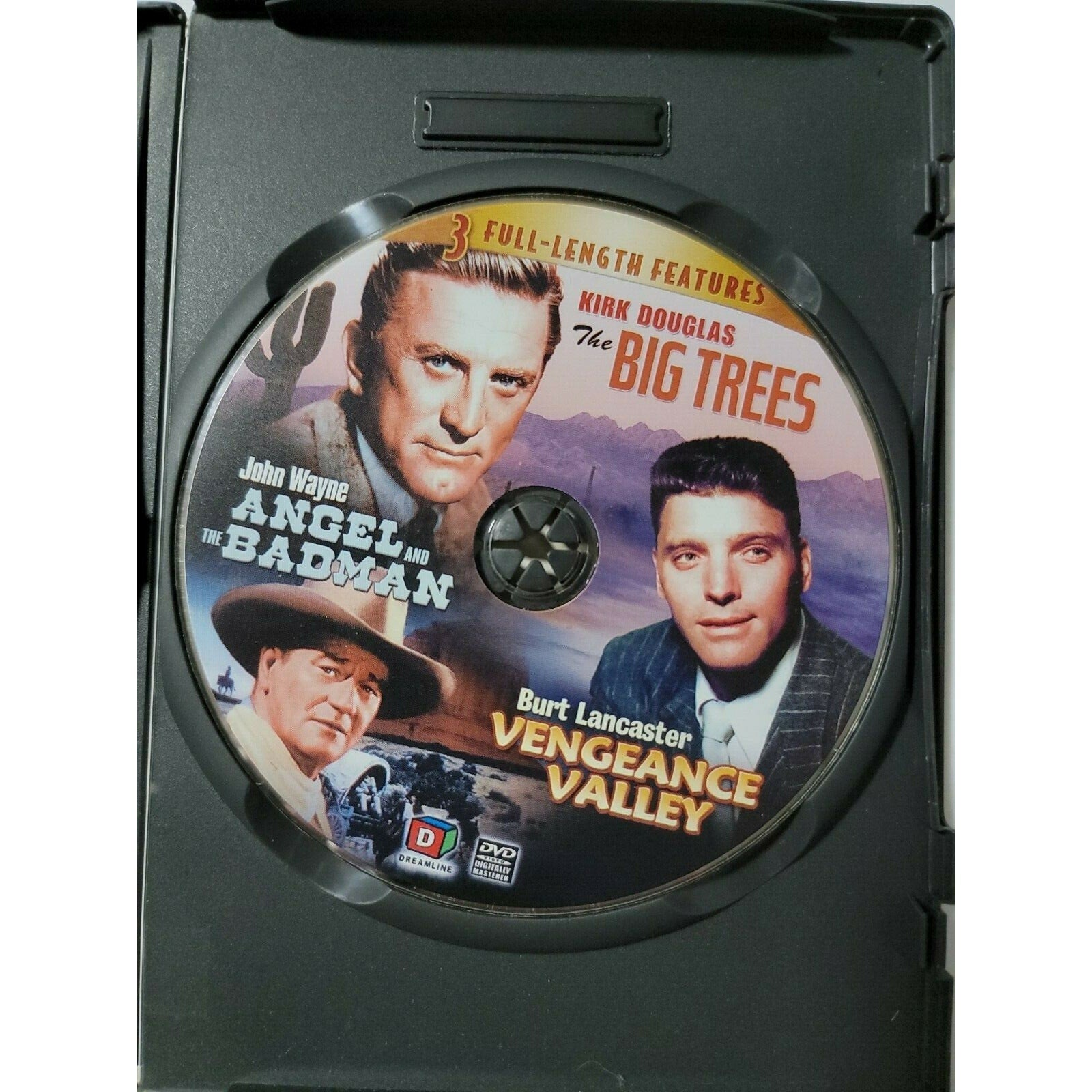The Big Trees / Vengeance Valley / Angel and The Badman (DVD)