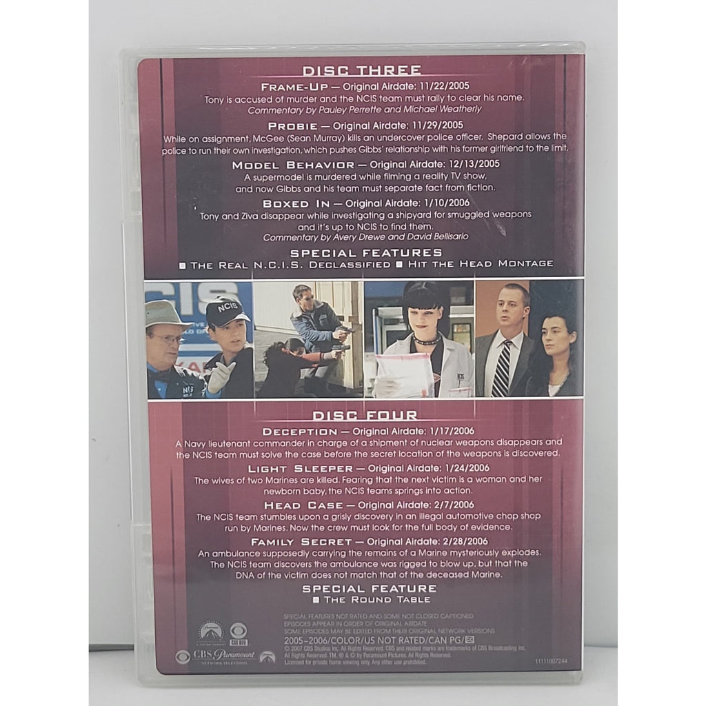 NCIS - The Third Season (Discs 3 & 4 ONLY), DVD