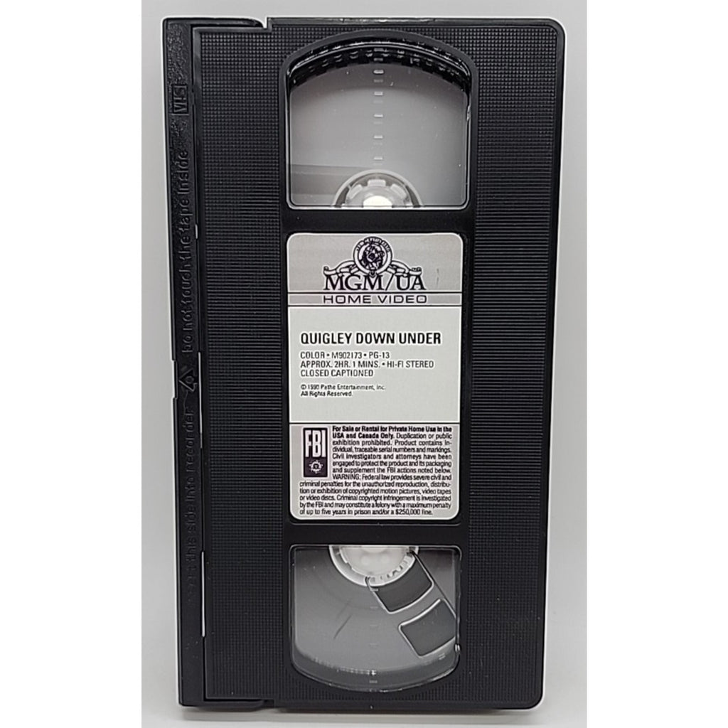 Quigley Down Under (VHS, 1991)