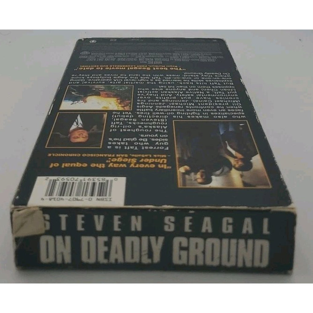 On Deadly Ground (VHS, 1999, Warner Bros. Hits)