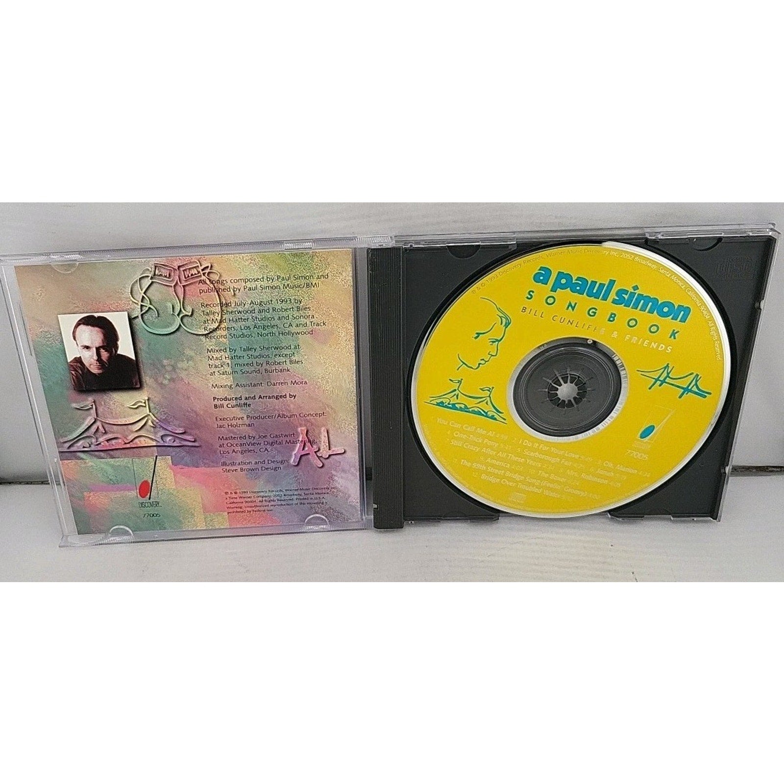 A Paul Simon Songbook by Bill Cunliffe (CD, Oct-1993, Discovery Records (USA))