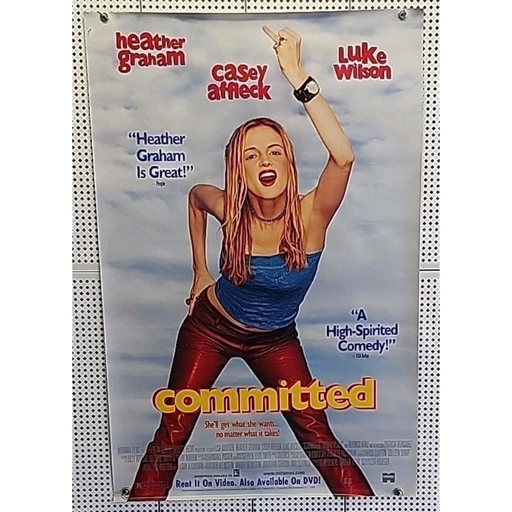 Committed Movie Poster - 40 x 26 - Rolled - Heather Graham