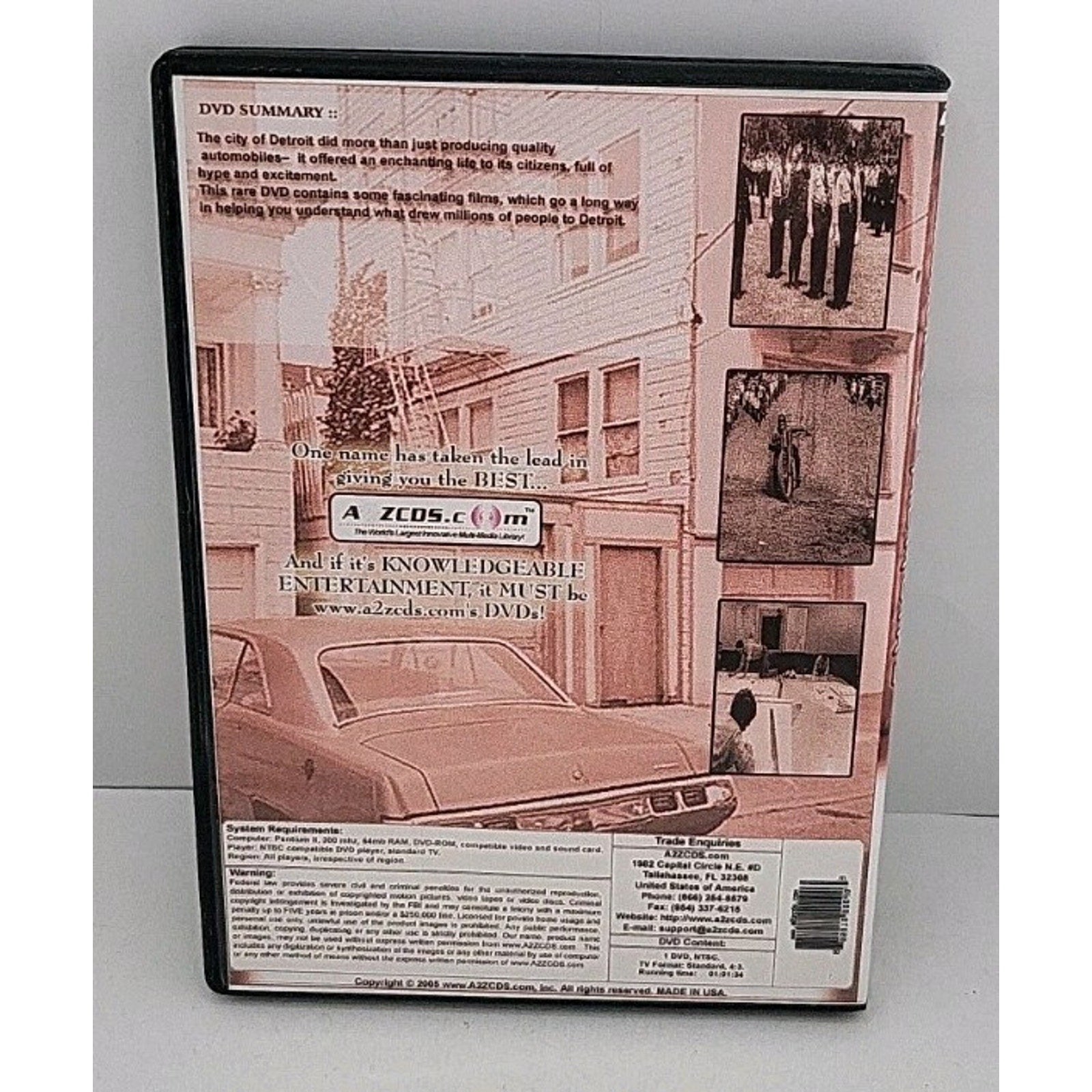 Historic Travel Us Michigan M (DVD)