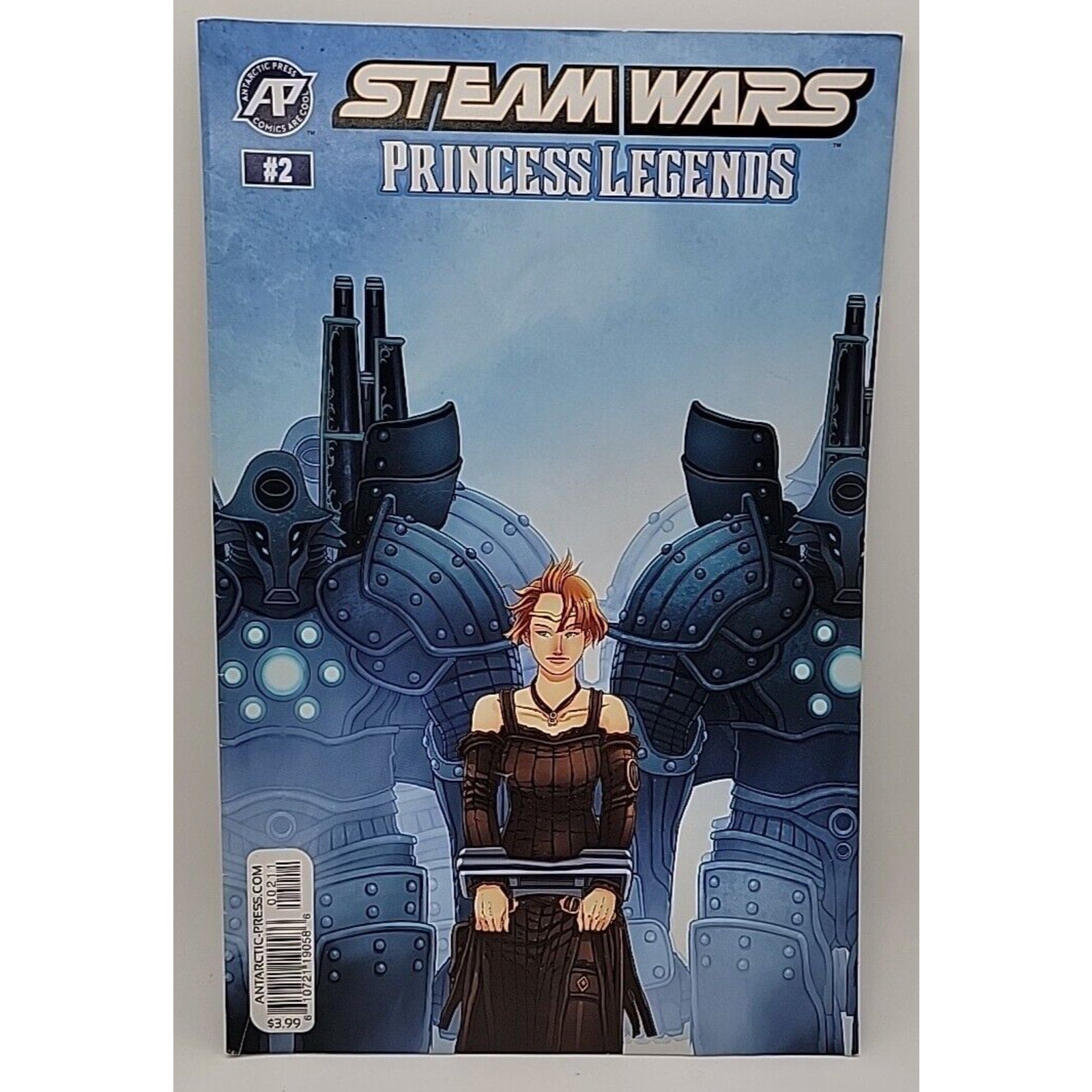 Steam Wars Princess Legends #2 Antarctic Press Comic Book