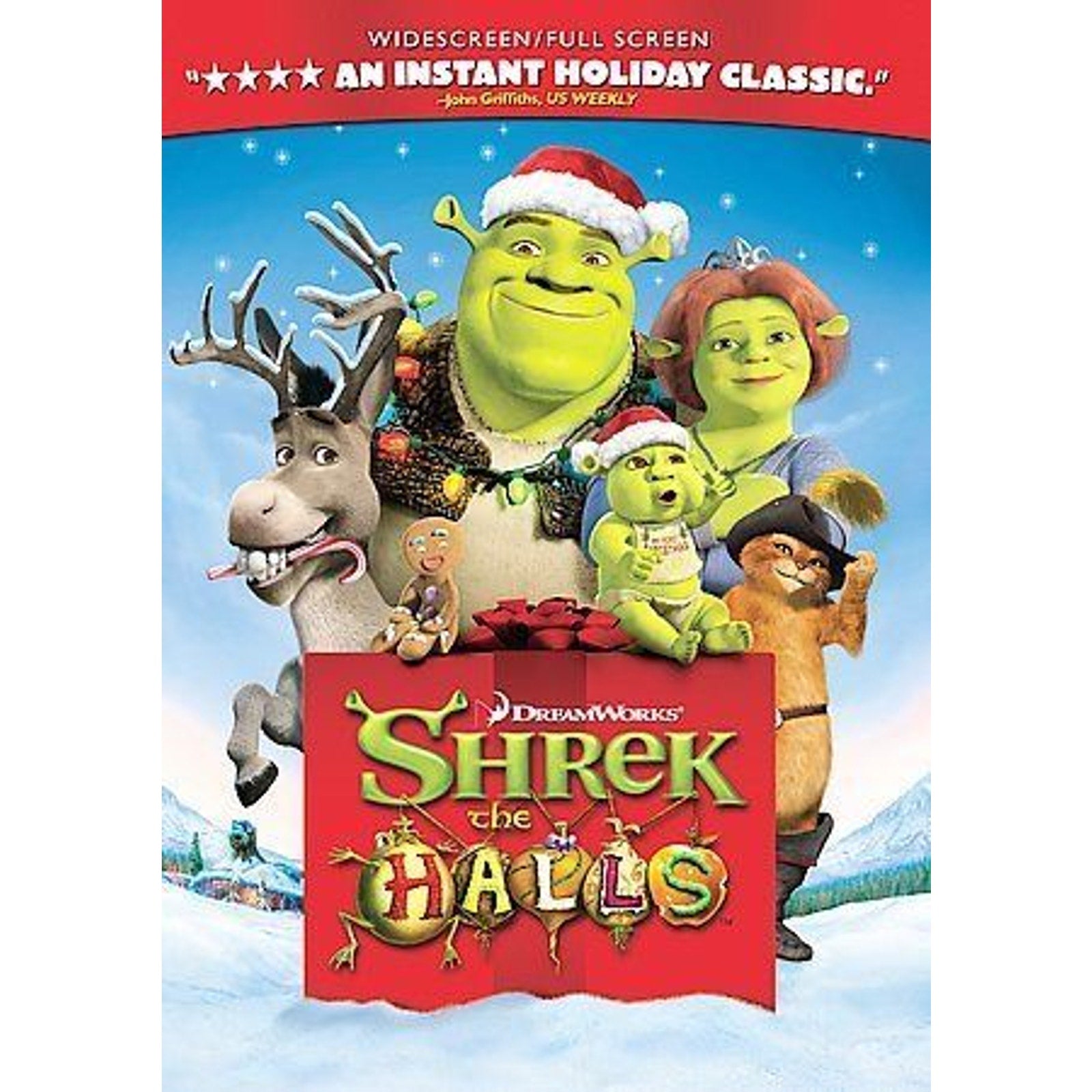 Shrek The Halls (DVD, 2008)