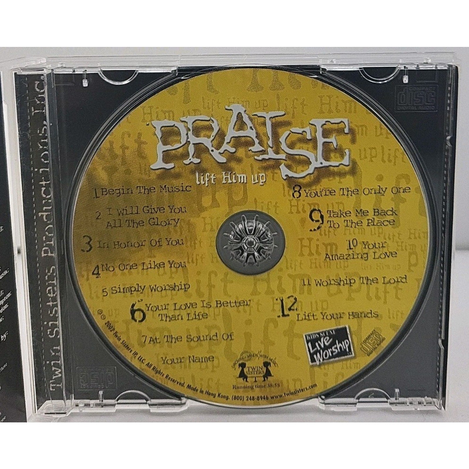 Praise Lift Him Up by Kid Scene: Live Worship (CD, 2002)