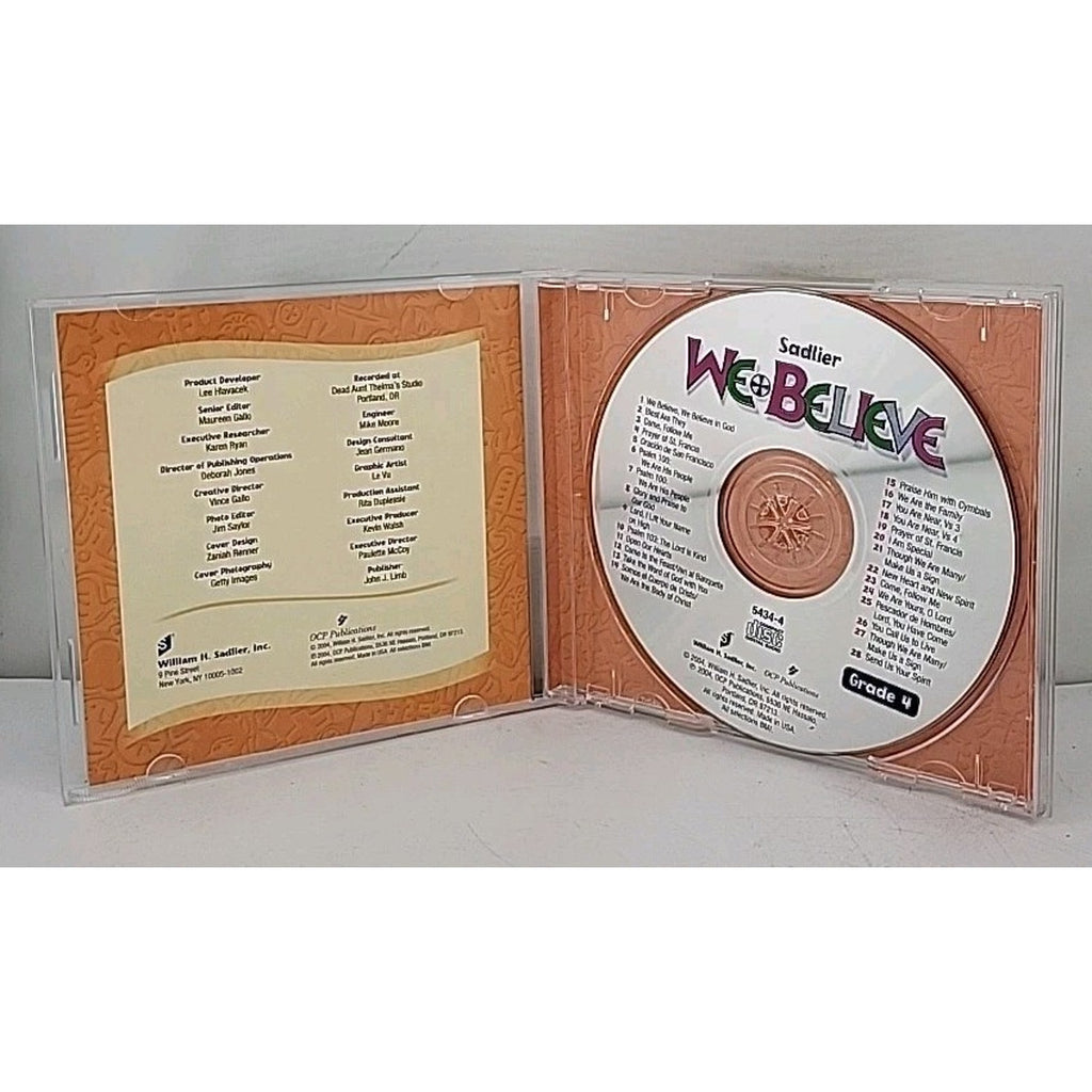 Sadlier We Believe Music Cd, Grade 4 - CD-ROM By Sadlier