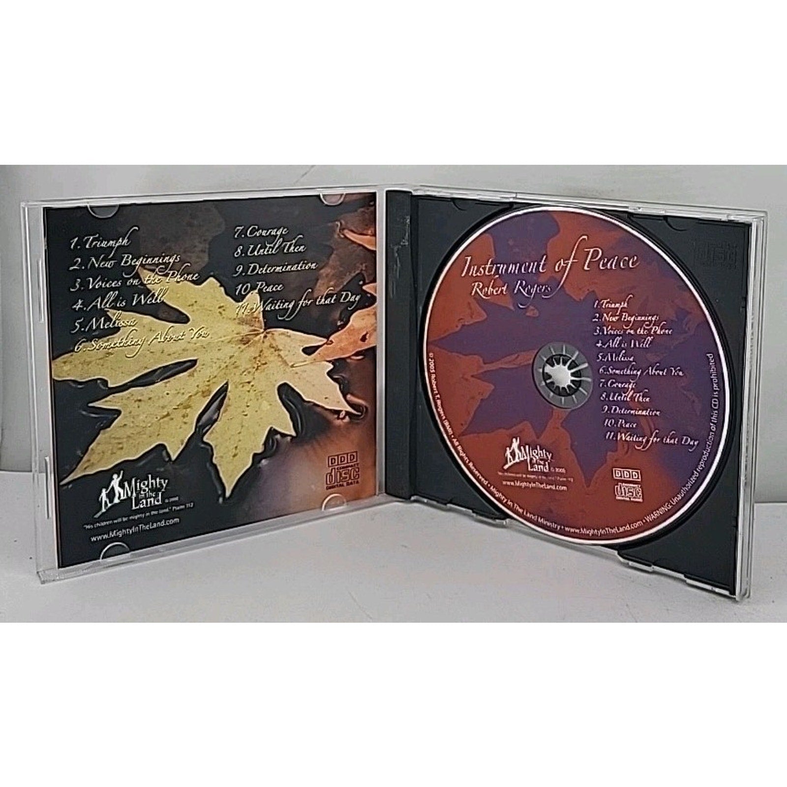 Instrument of Peace - Audio CD By Robert Rogers