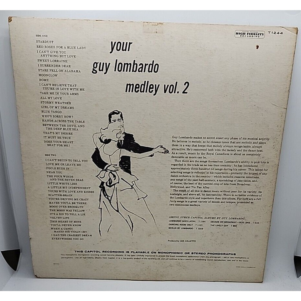 Your Guy Lombardo Medley Vol. 2 (Record)