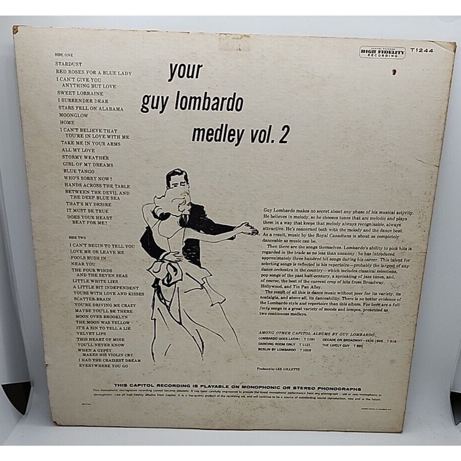 Your Guy Lombardo Medley Vol. 2 (Record)