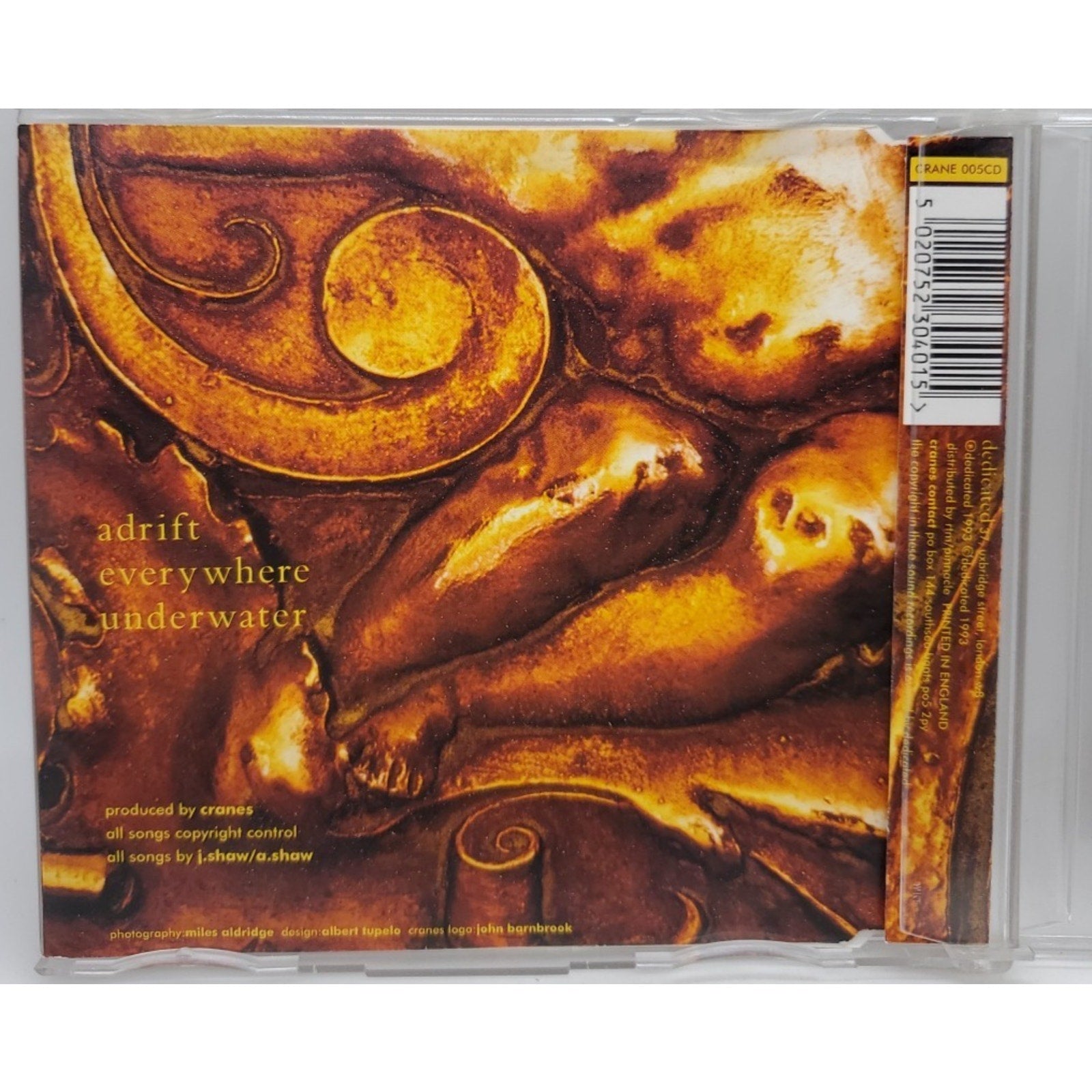 Cranes - Adrift CD Single
