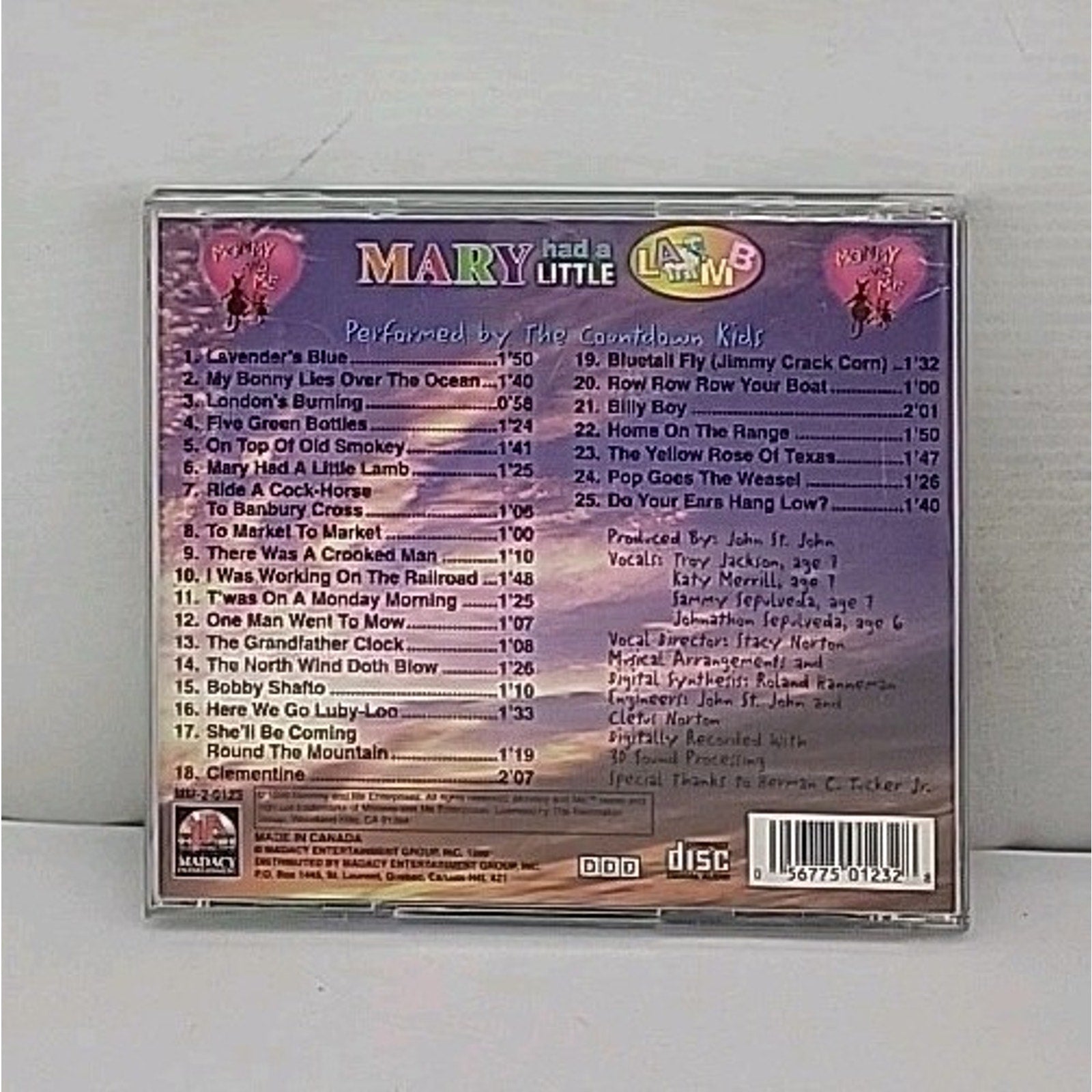 Mary Had a Little Lamb by The Countdown Kids (CD, 1998)