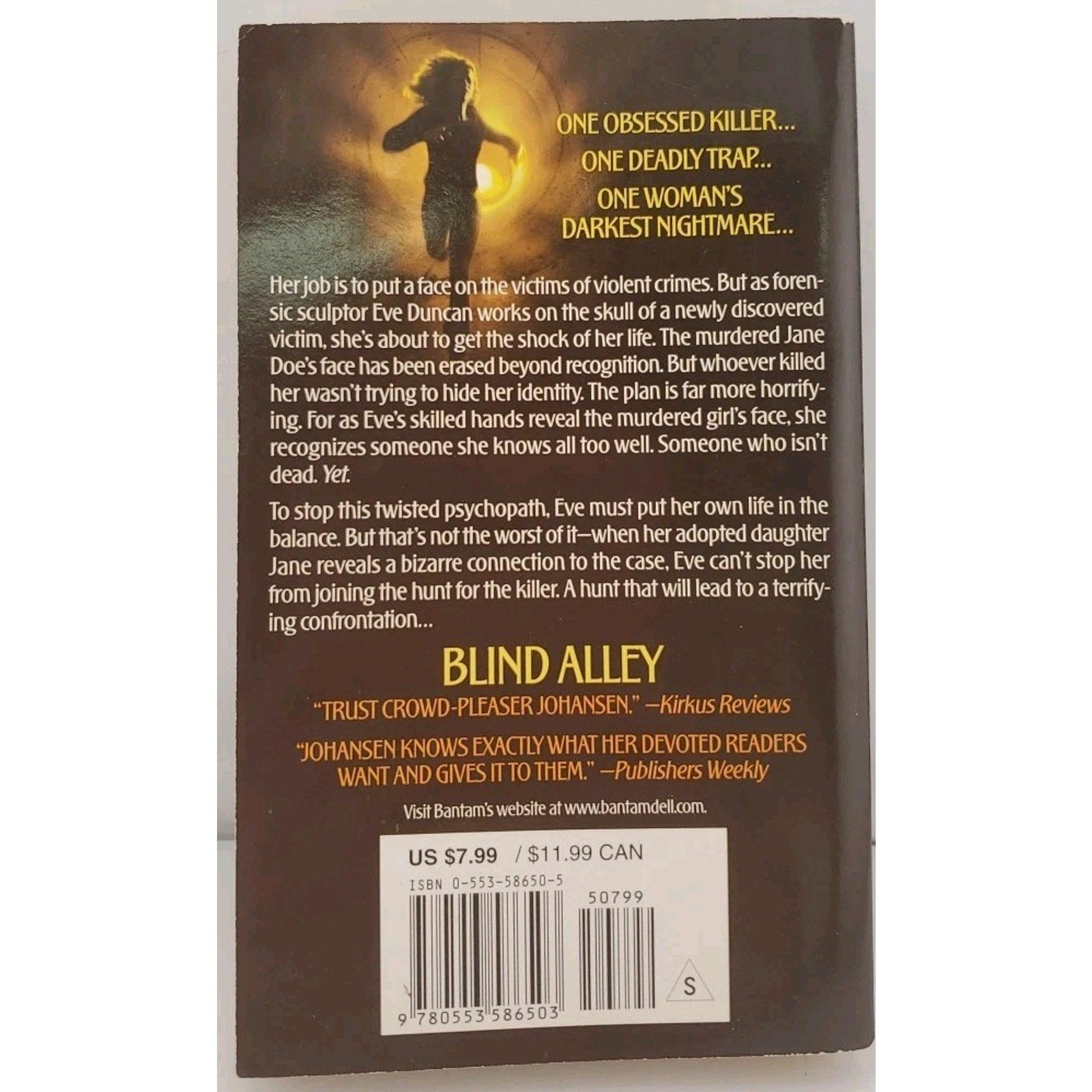 Blind Alley by Iris Johansen (2005, Mass Market)