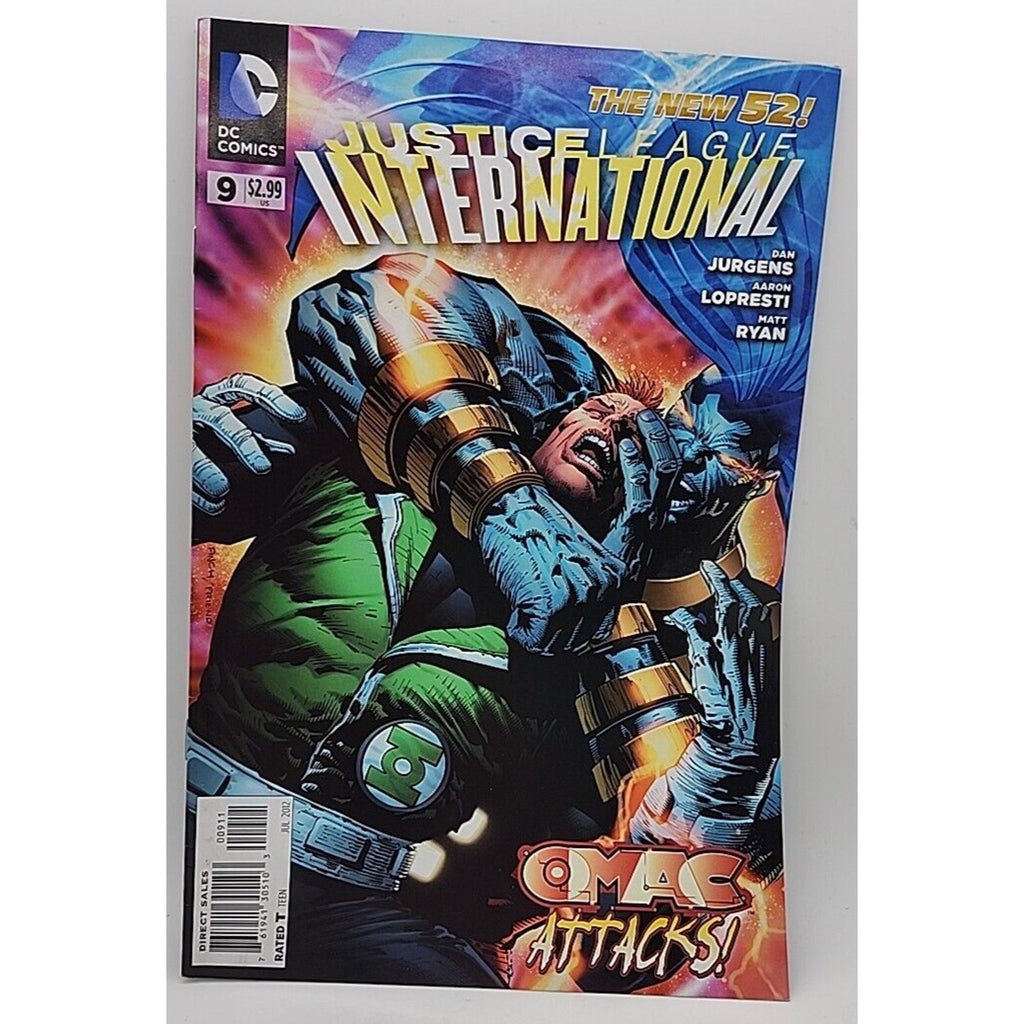 Justice League International - DC Comics - The New 52 - #9 Omac Attack!
