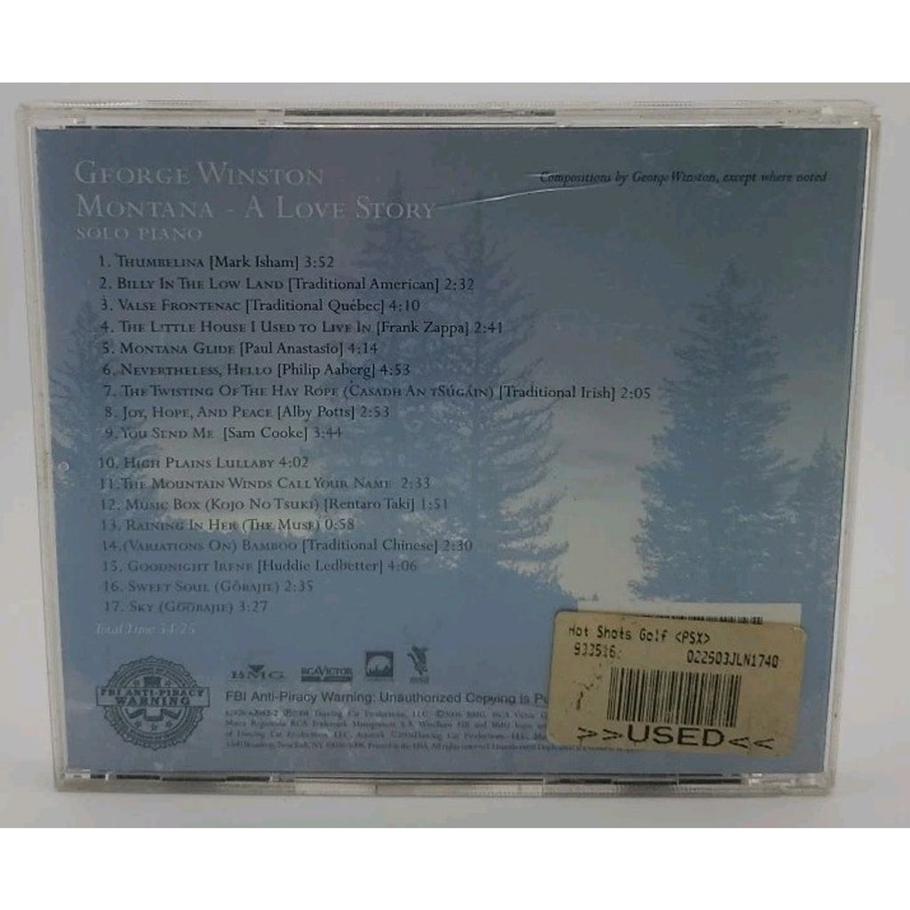Montana: a Love Story by Winston, George (CD, 2004)
