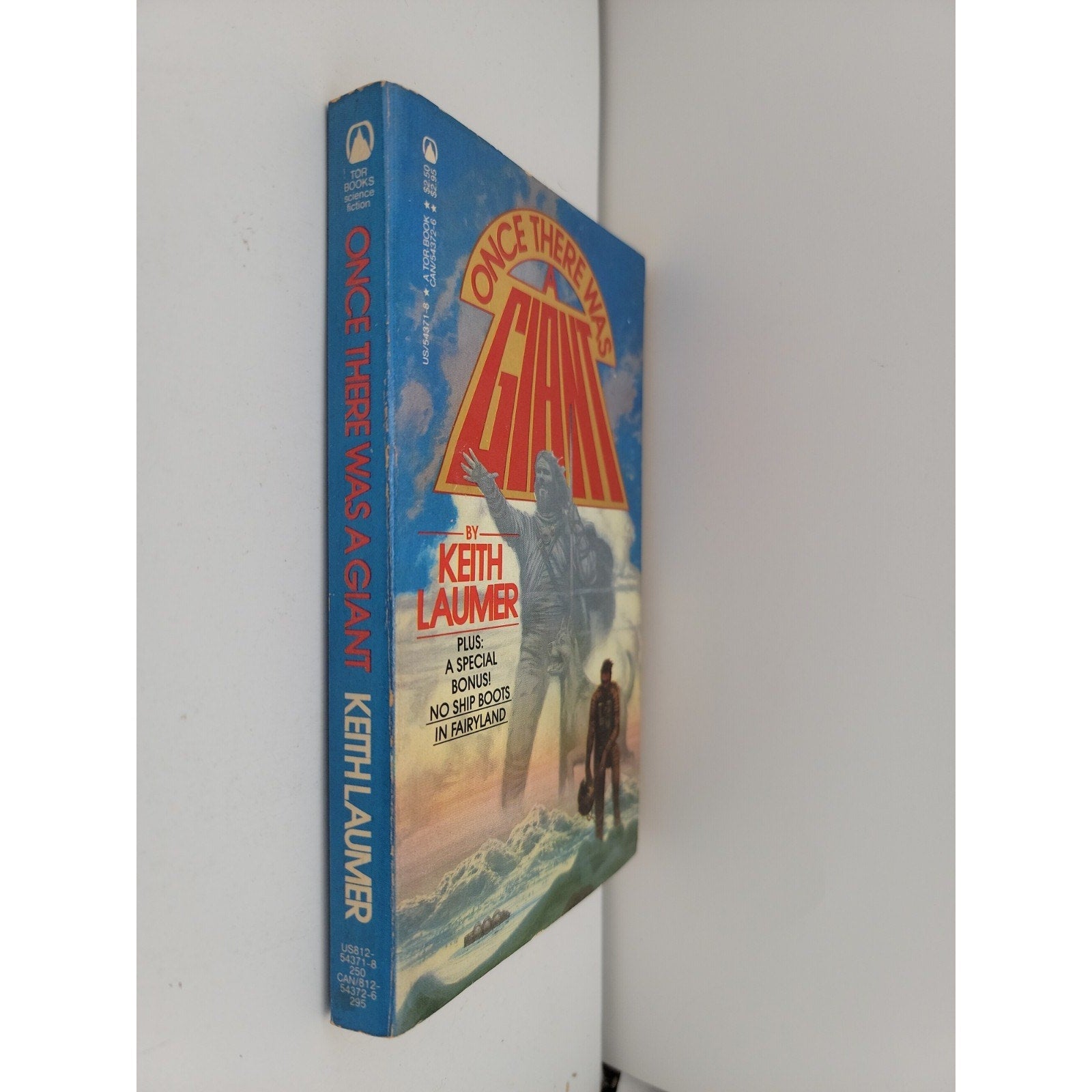 Once There Was A Giant Keith Laumer PB 1st Tor (1984)