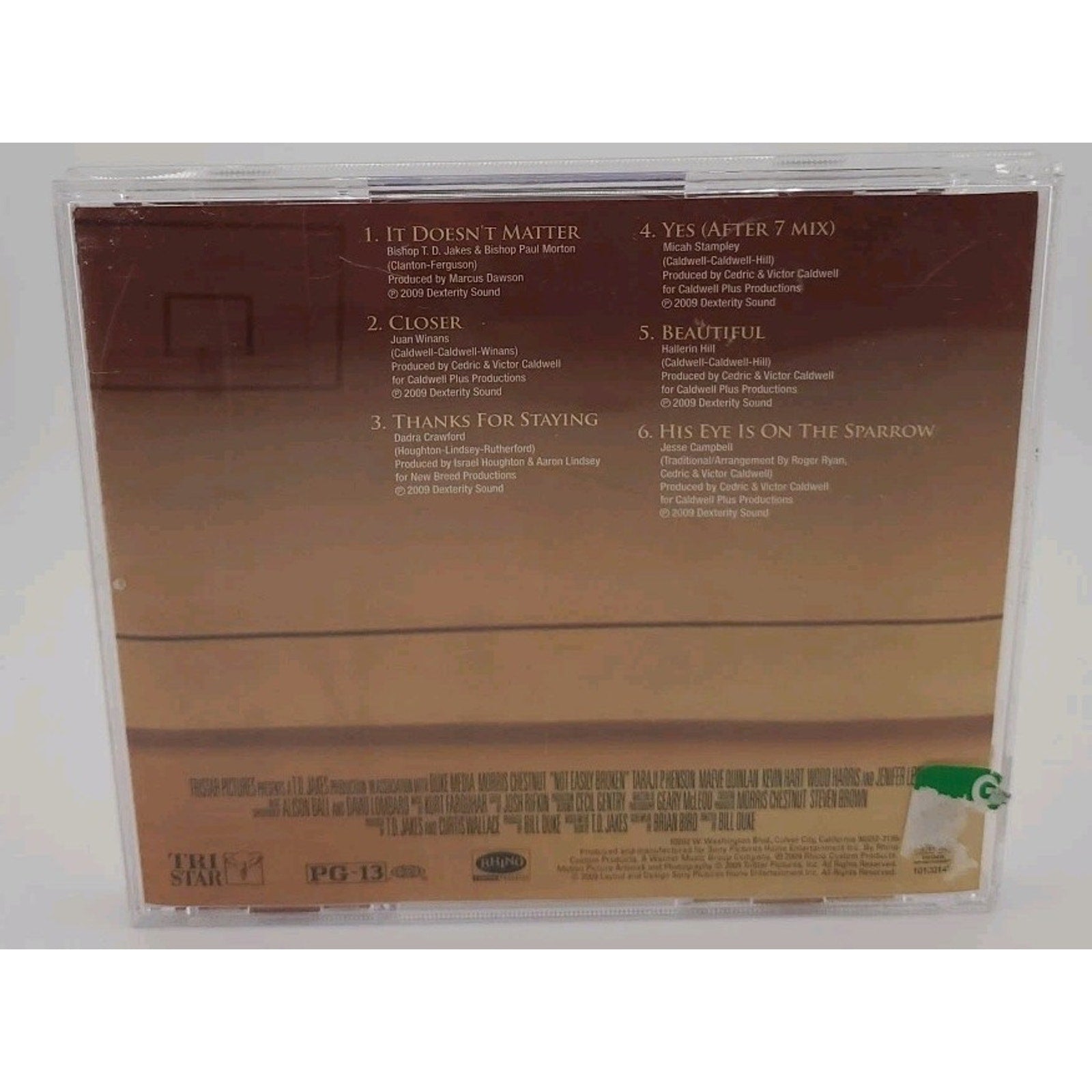 Not Easily Broken CD Soundtrack Sampler (CD, 1995)