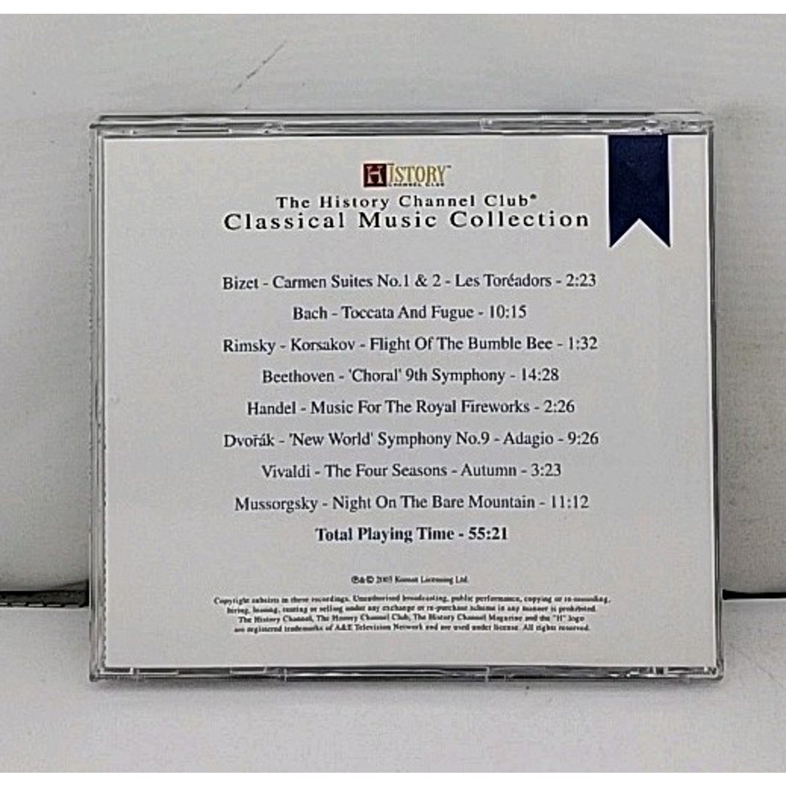 The History Channel Club Classical Music Collection CD
