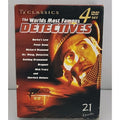 Tv Classics the Worlds Most Famous Detectives 4 DVD Set 21 Episodes