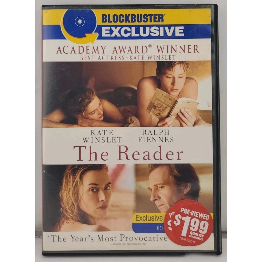 The Reader Blockbuster Exclusive DVD