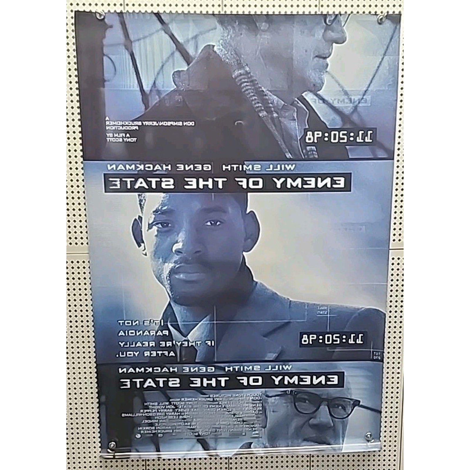 Enemy of the State Movie Poster - Will Smith - 40 x 26 Rolled