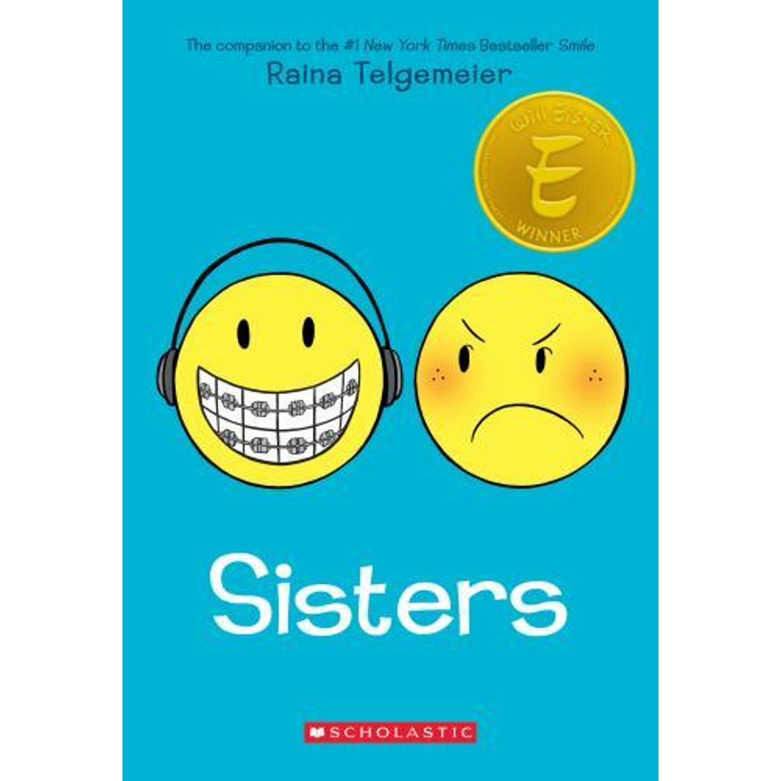 Sisters by Raina Telgemeier (2014, Trade Paperback)
