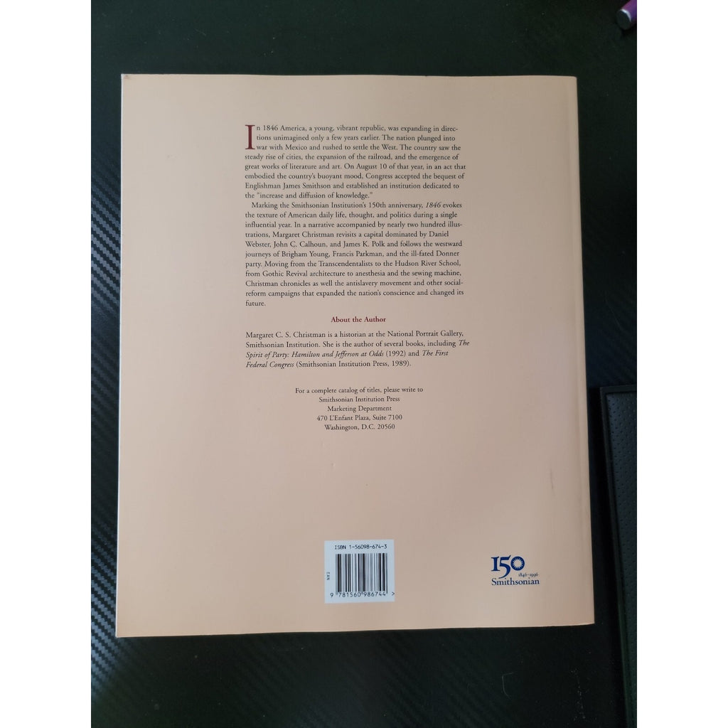 1846 : Portrait of the Nation by Margaret C. Christman (1996, Trade Paperback)