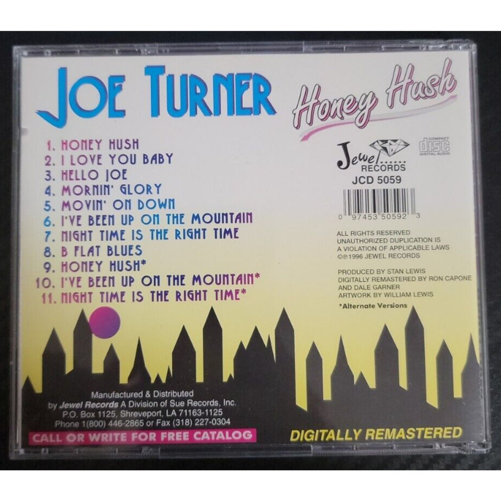 Big Joe Turner Honey Hush (CD)