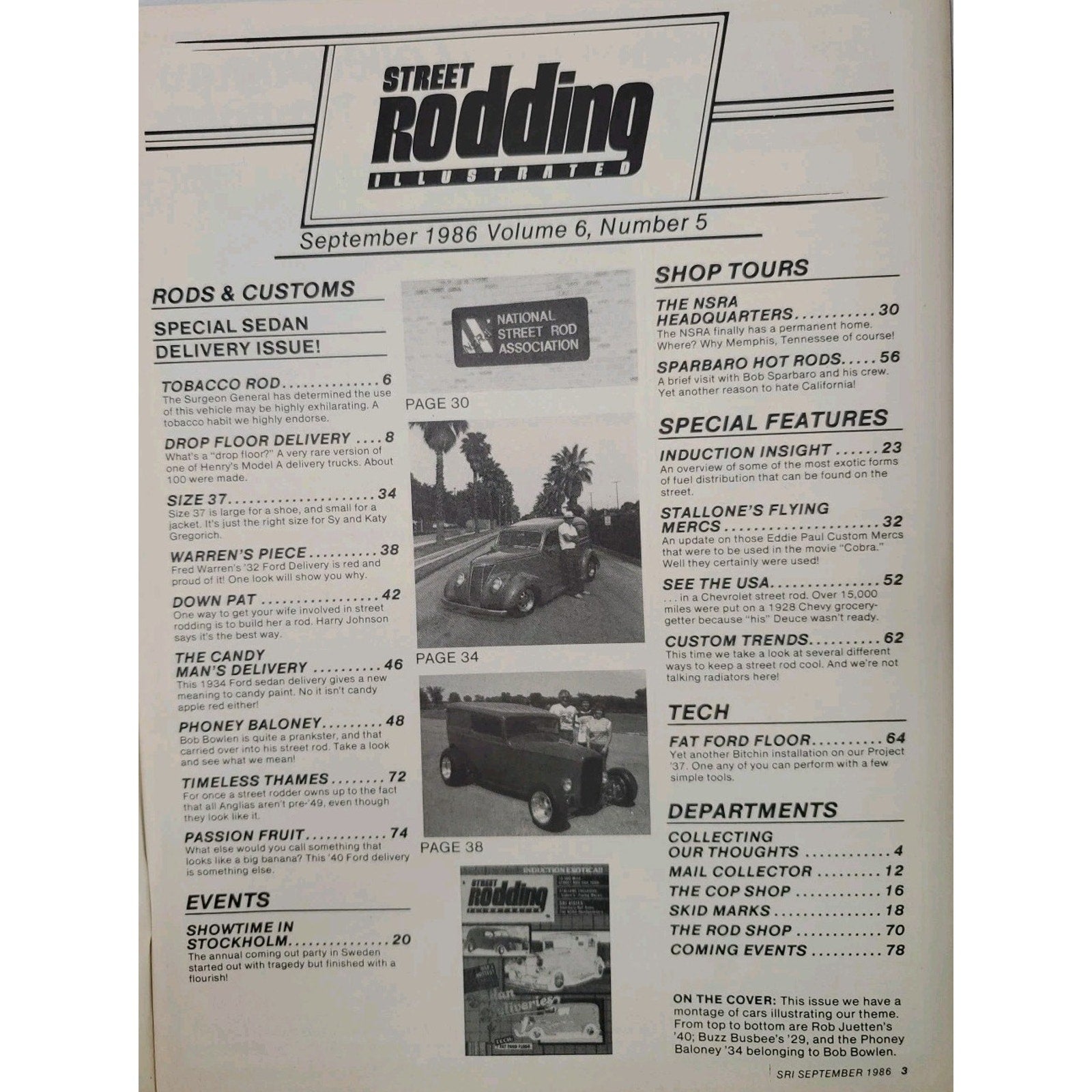 Street Rodding Magazine September 1986