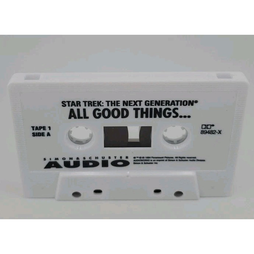 Star Trek The Next Generation All Good Things Audiobook 2 Cassettes